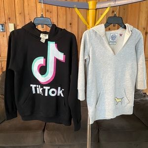 Pink and Tik Tok Sweaters